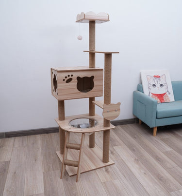 Cat Tree House